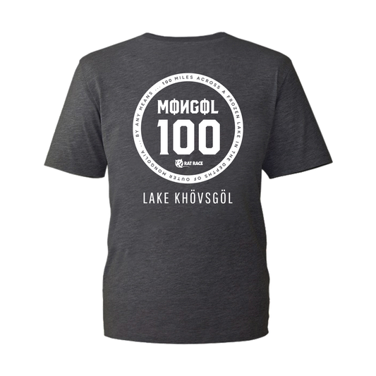 Mongol 100 - Dark Grey - T-shirt