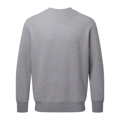 Rat Race Organic Sweatshirt - Grey Marl