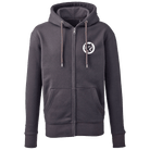 Rat Race Organic Zip Hoodie - Grey - Rat Race Store