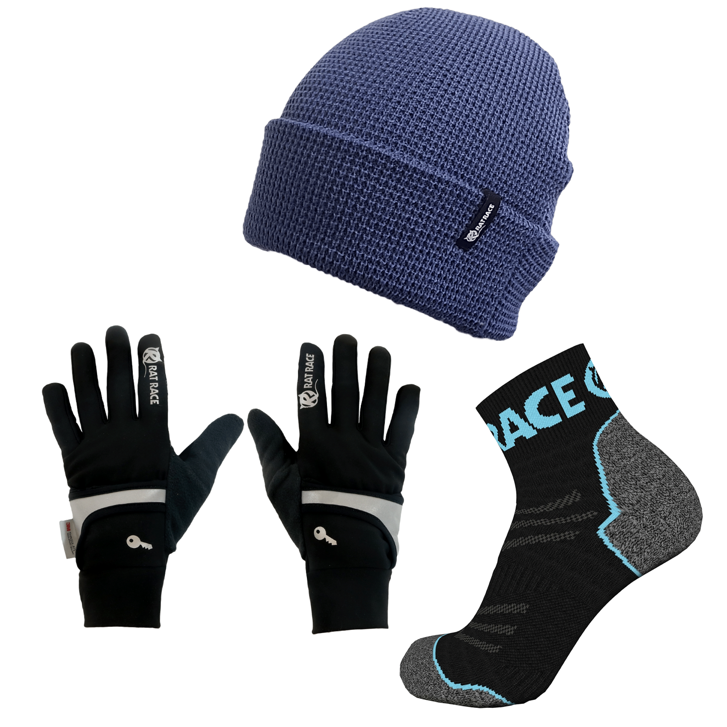 Black Friday Gloves, Hat & Socks Bundle