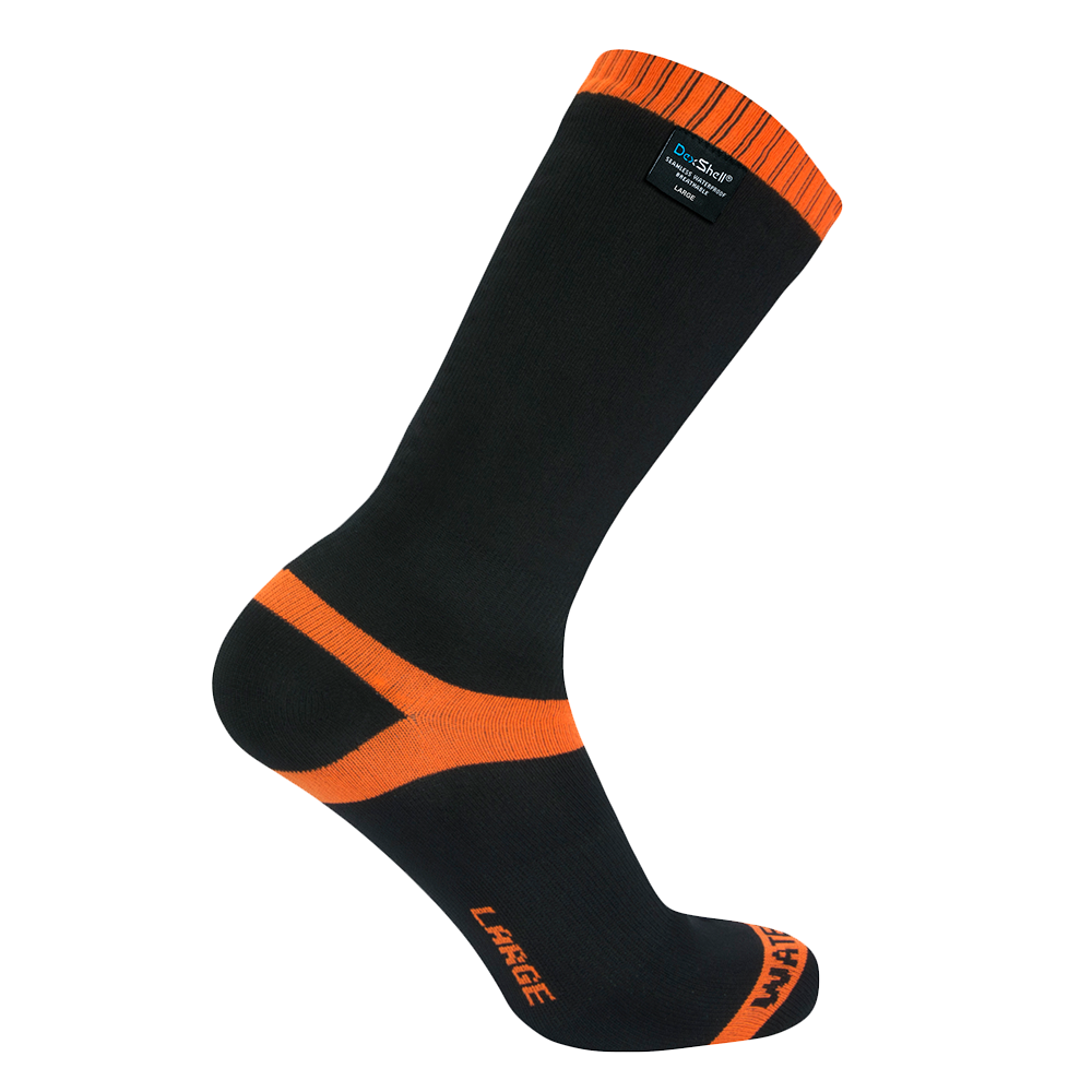 Hytherm Pro Socks - Black / Tangelo Red - Rat Race Store