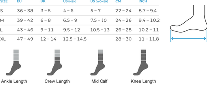 Hytherm Pro Socks - Black / Tangelo Red - Rat Race Store