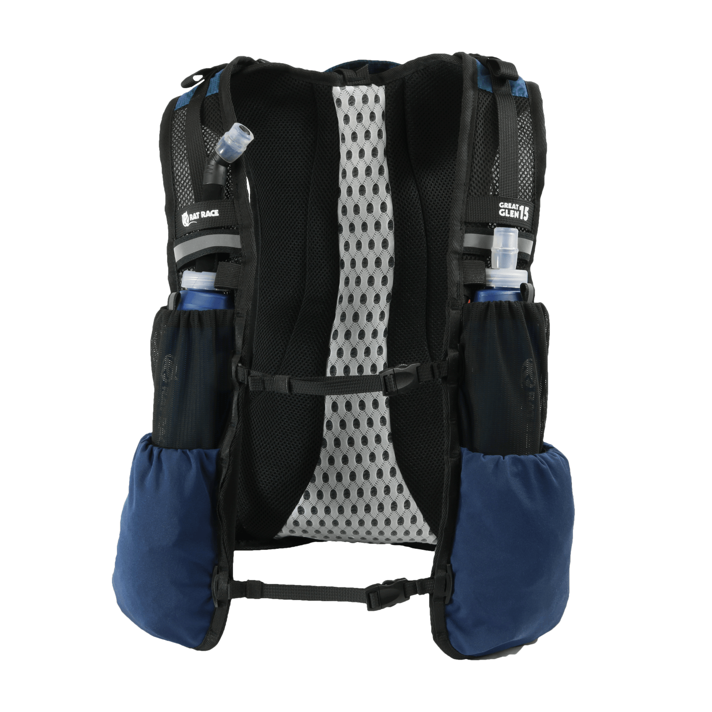 Great Glen 15 - Multi Sport Pack 15L with Iceland Patch - Dark Blue/Black