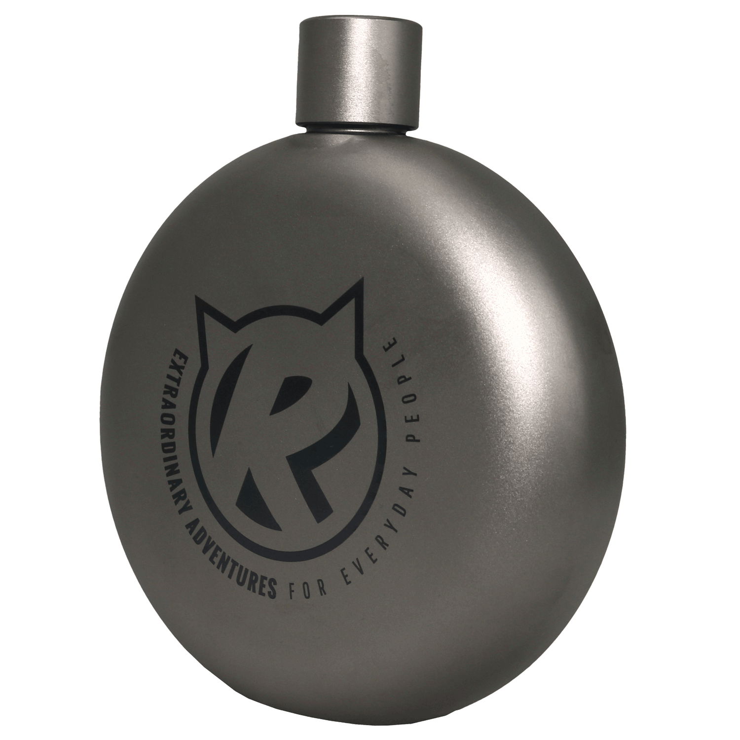 Adventurer's Spirit Titanium Hip Flask - 150ml - Rat Race Store