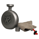 Adventurer's Spirit Titanium Hip Flask - 150ml - Rat Race Store