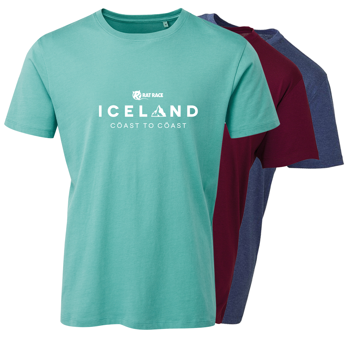 Iceland Coast to Coast - Rat Race 20 Years Of Adventure - Organic T-shirt - Rat Race Store