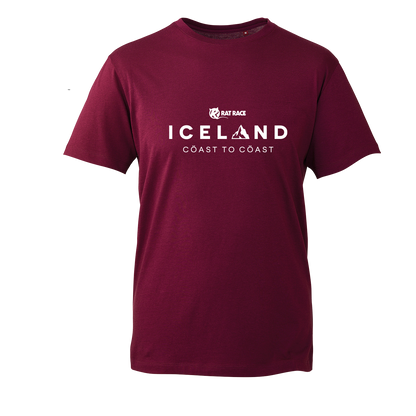 Iceland Coast to Coast - Rat Race 20 Years Of Adventure - Organic T-shirt - Rat Race Store
