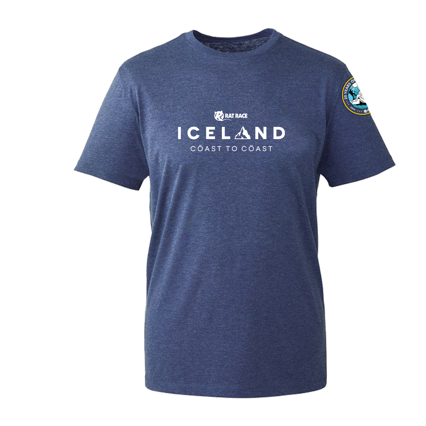 Iceland Coast to Coast - Rat Race 20 Years Of Adventure - Organic T-shirt