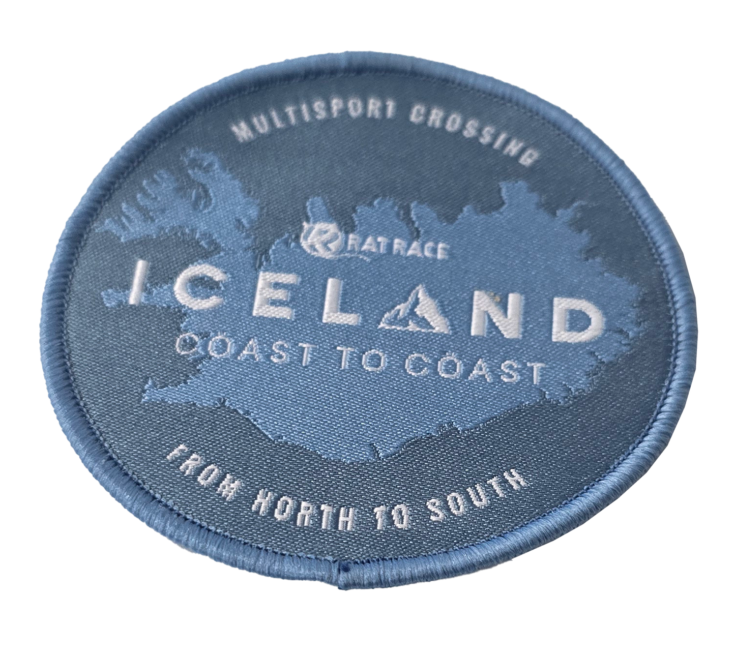Iceland Coast to Coast Iron On Patch
