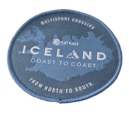 Iceland Coast to Coast Iron On Patch