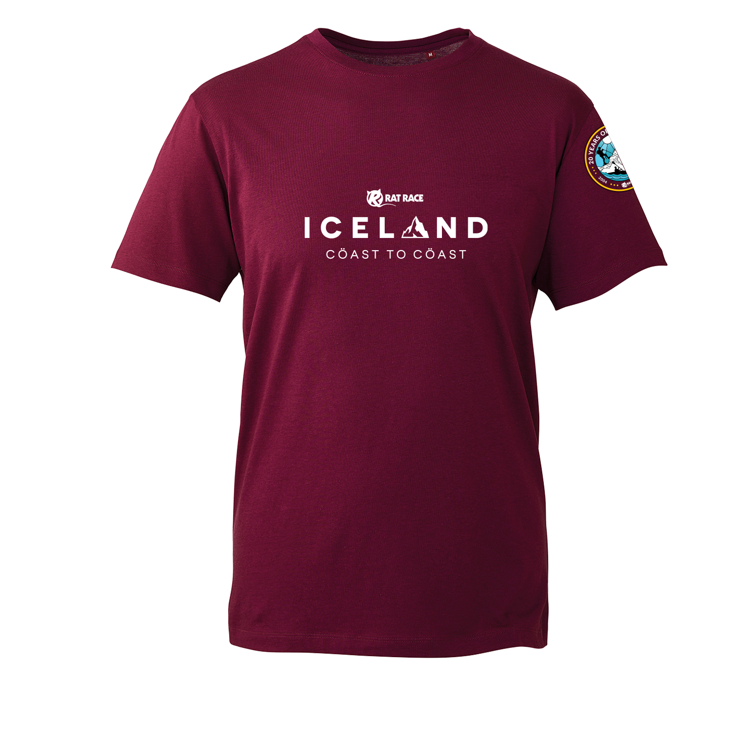 Iceland Coast to Coast - Rat Race 20 Years Of Adventure - Organic T-shirt