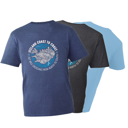 Iceland Coast to Coast Organic Cotton T-shirt