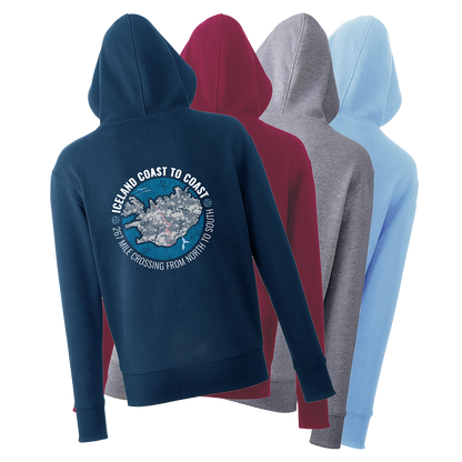 Iceland Coast to Coast Organic Cotton Hoodie
