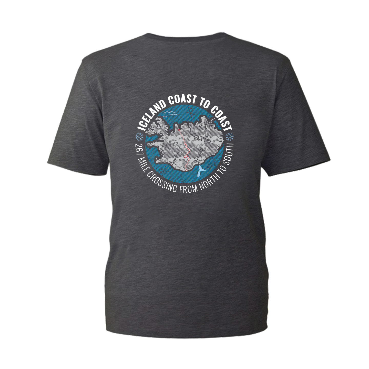 Iceland Coast to Coast Organic Cotton T-shirt