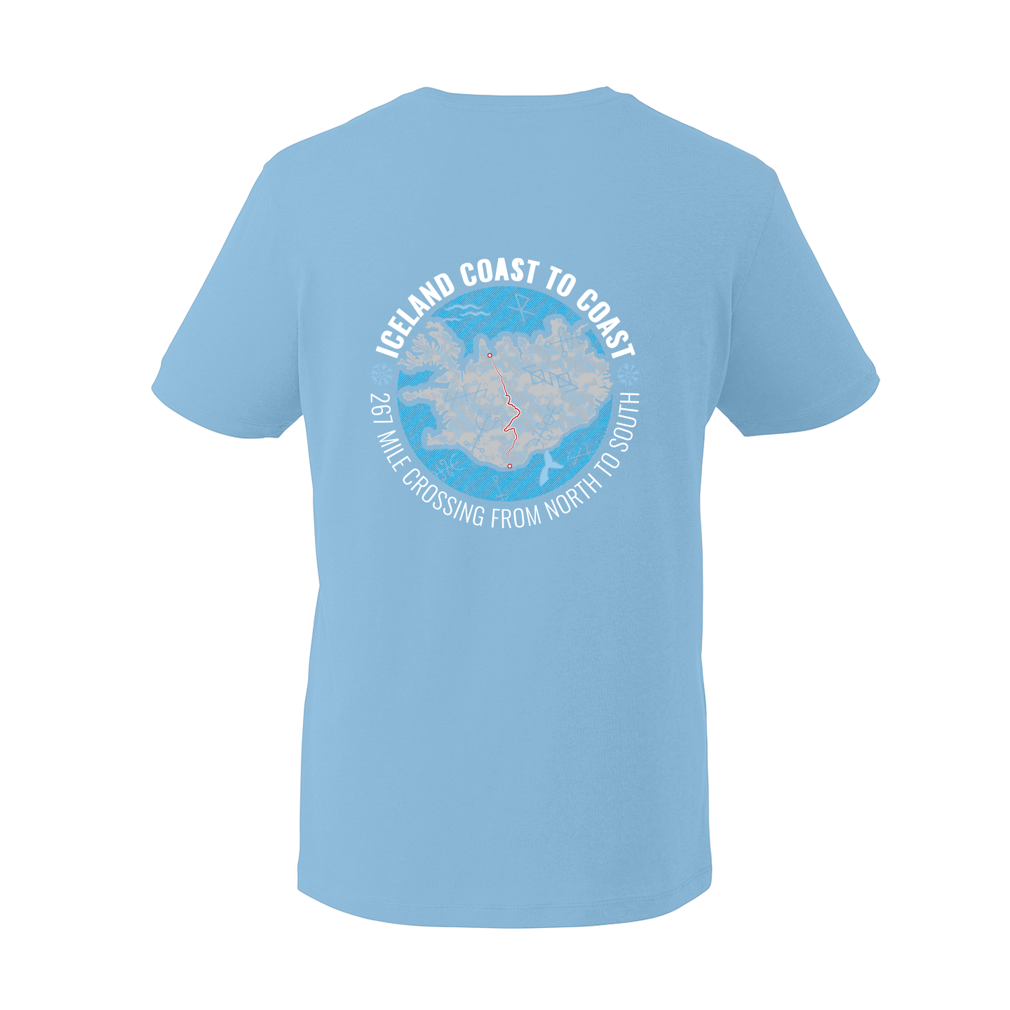 Iceland Coast to Coast Organic Cotton T-shirt