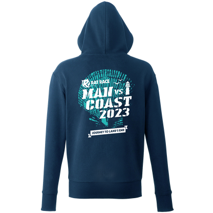 Man vs Coast 2023 Organic Hoodie - Navy