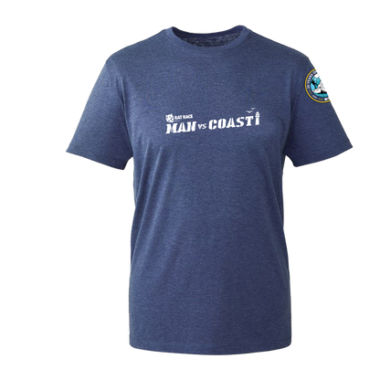 Man vs Coast - Rat Race 20 Years Of Adventure - Organic T-shirt