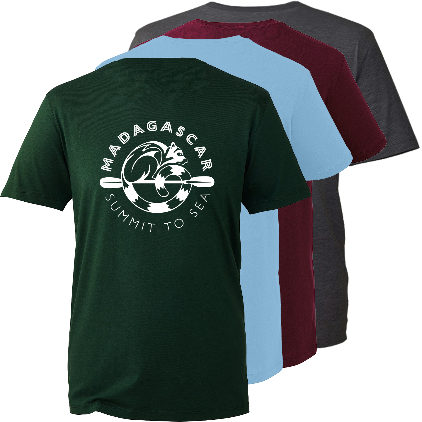 Madagascar Summit to Sea Cotton T-Shirt