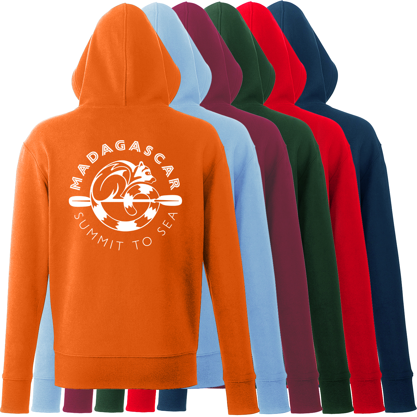 Madagascar Summit to Sea Organic Hoodie