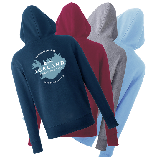 Iceland Coast to Coast Organic Cotton Hoodie