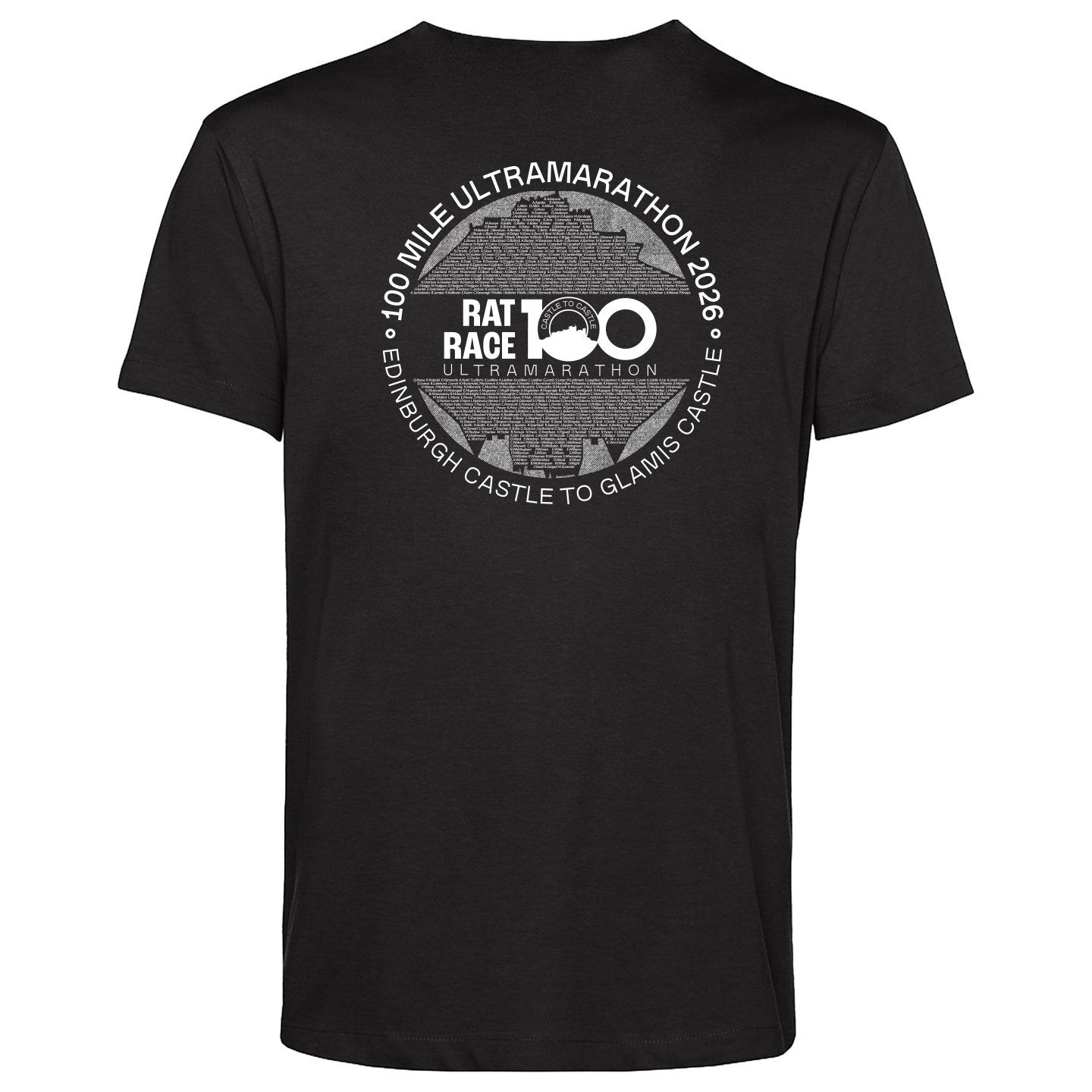 PRE ORDER: Castle to Castle: Edinburgh to Glamis 2026 Legends T-Shirt - Men's Fit