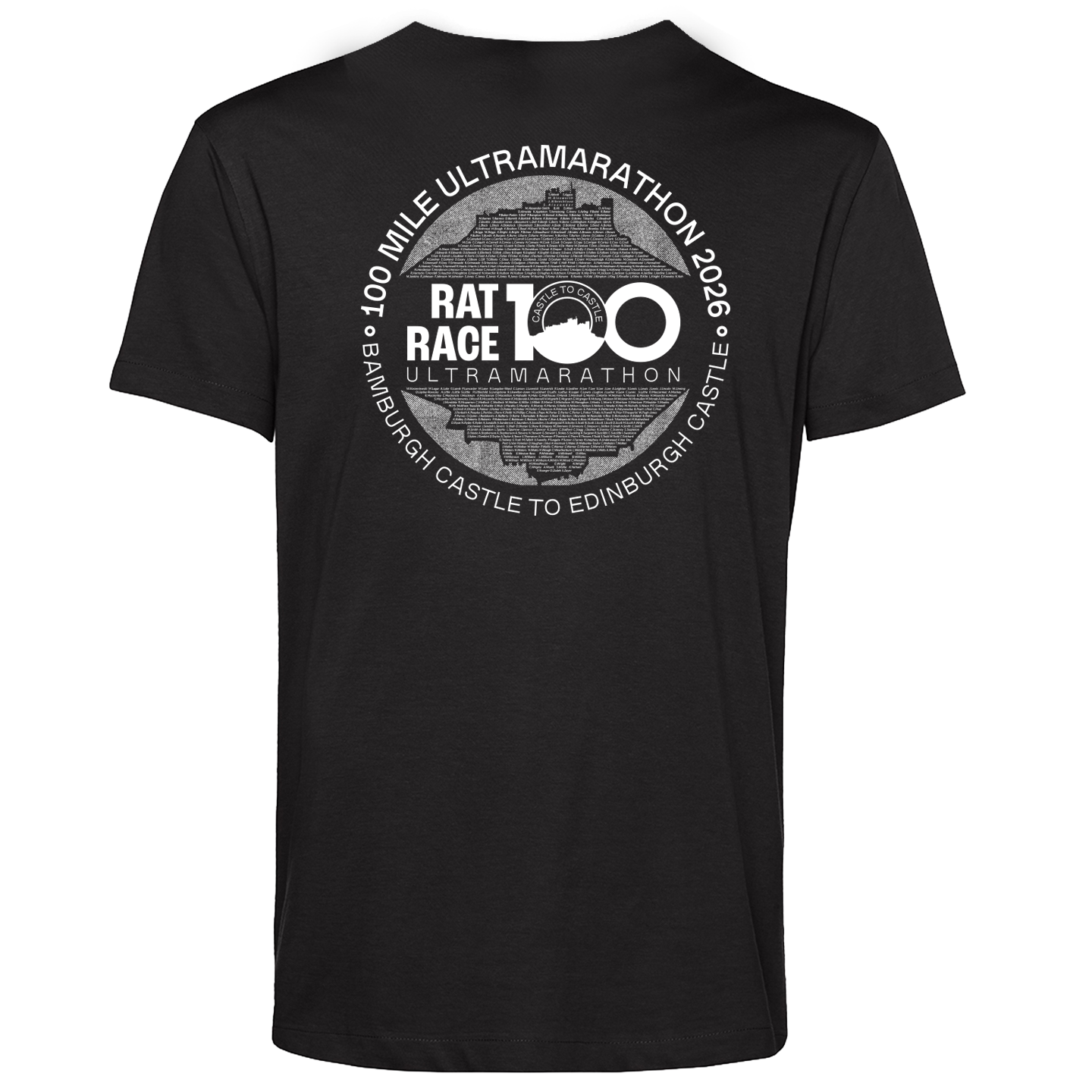 PRE-ORDER: Castle to Castle: Bamburgh to Edinburgh 2026 Legends T-Shirt - Men's Fit