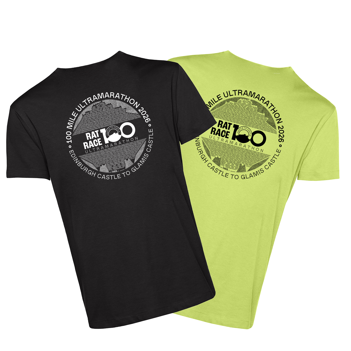 PRE ORDER: Castle to Castle: Edinburgh to Glamis 2026 Legends T-Shirt - Men's Fit