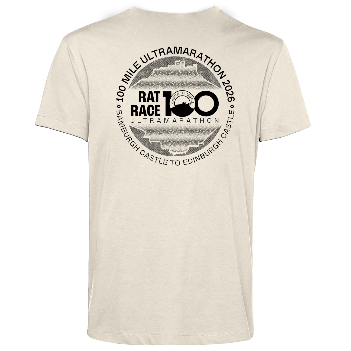 PRE-ORDER: Castle to Castle: Bamburgh to Edinburgh 2026 Legends T-Shirt - Men's Fit