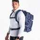 Large Navy & White Gym Backpack