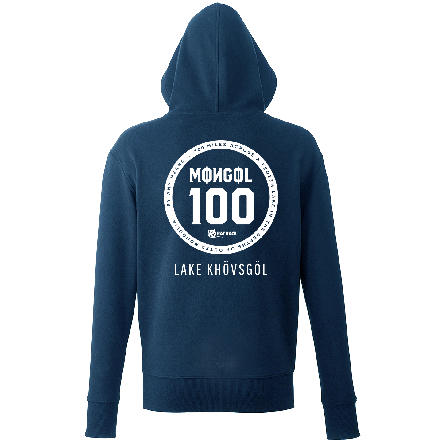 Mongol 100 Hoodie - Navy - Rat Race Store