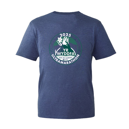 Sea to Summit Yr Wyddfa 2025 T-shirt - Navy Marl