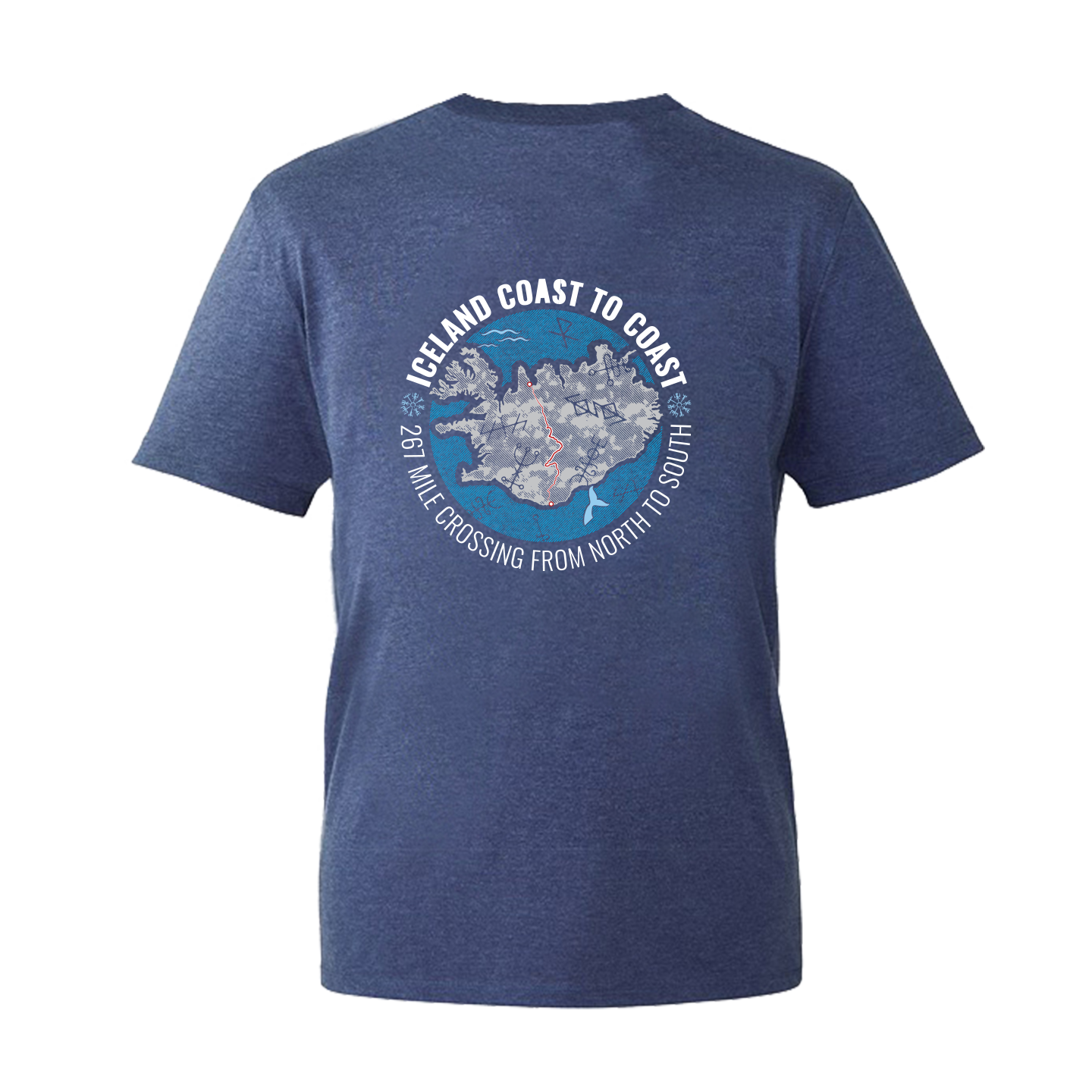 Iceland Coast to Coast Organic Cotton T-shirt