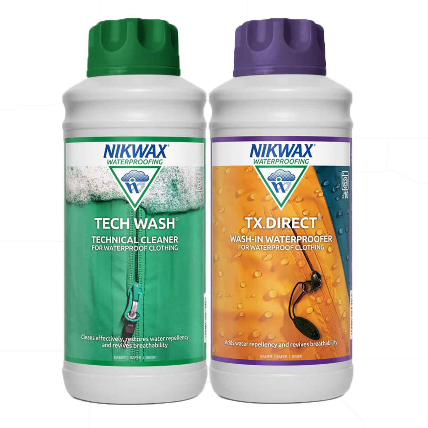 Nikwax Tech Wash & TX.Direct 2x1Litre Twin Pack