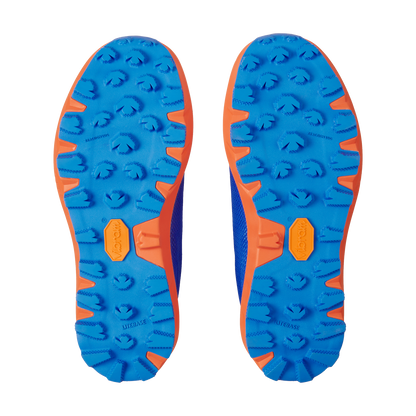 OMM Ultra Shoe: Blue/Orange - Regular+ Fit