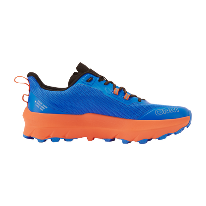 OMM Ultra Shoe: Blue/Orange - Regular+ Fit