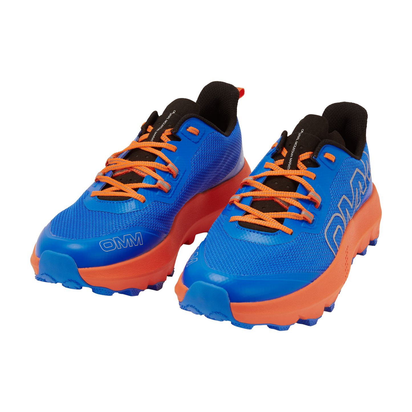 OMM Ultra Shoe: Blue/Orange - Regular+ Fit