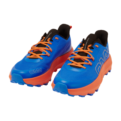 OMM Ultra Shoe: Blue/Orange - Regular+ Fit