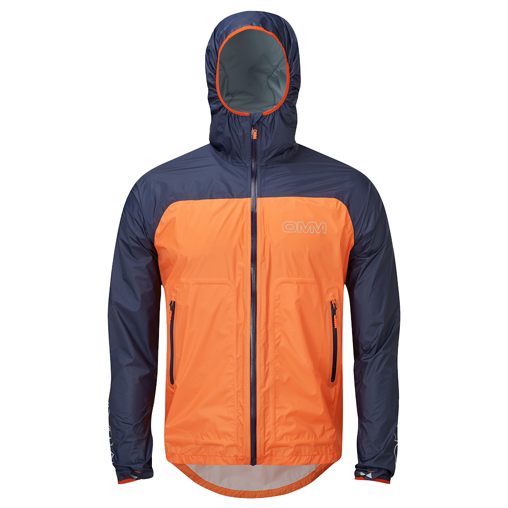 Halo+ Jacket - Orange/Navy