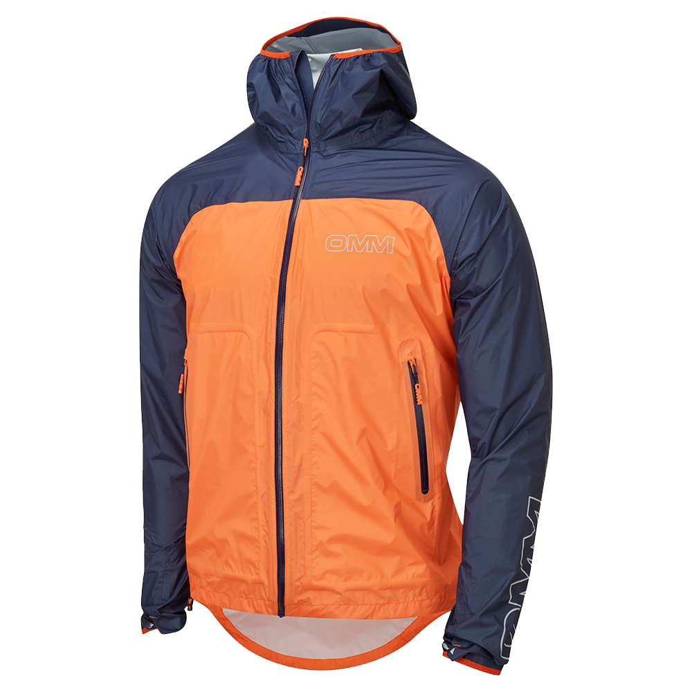 Halo+ Jacket - Orange/Navy