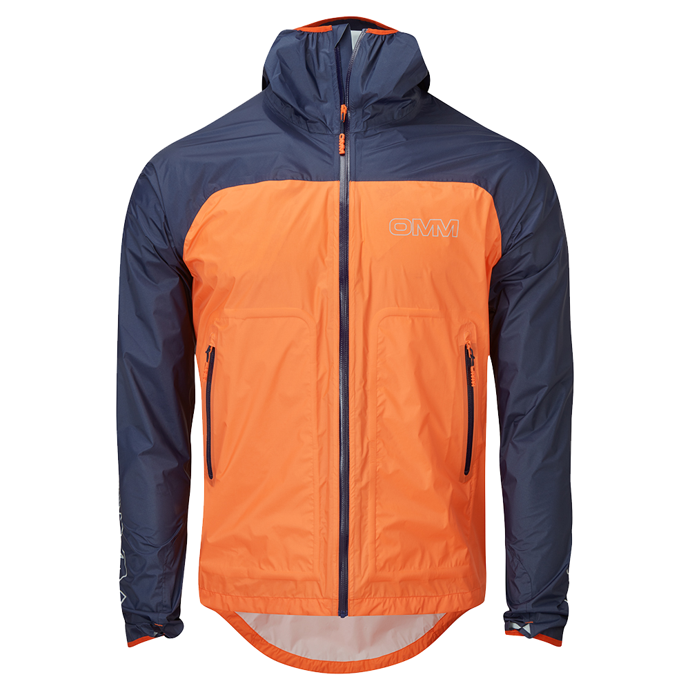 Halo+ Jacket - Orange/Navy