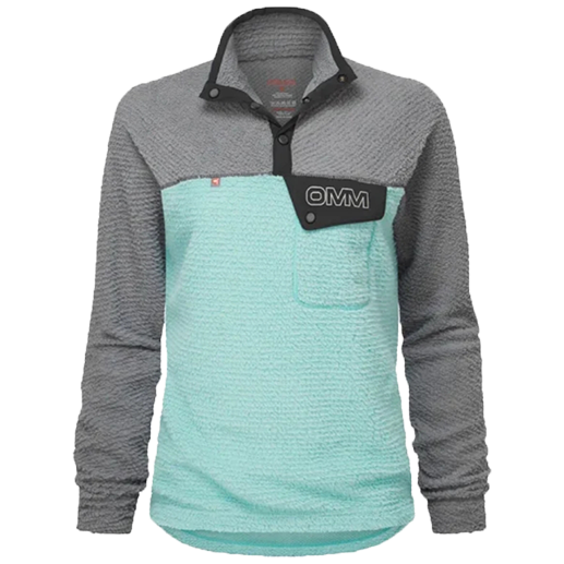 OMM Women's Core Press Pullie - Aquasea/Grey