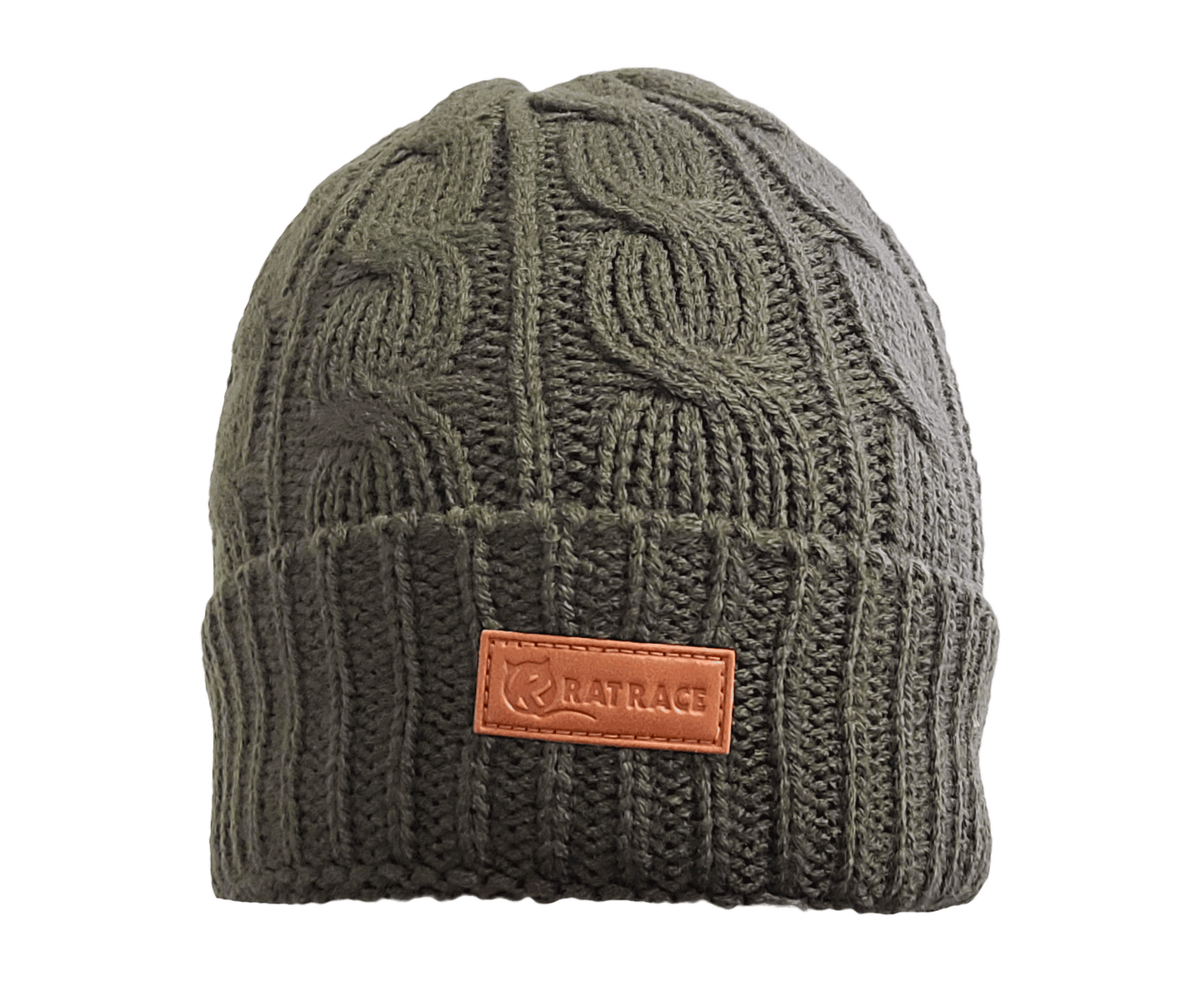Rat Race Sea to Summit Rope Beanie - Olive Green