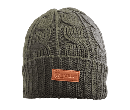 Rat Race Sea to Summit Rope Beanie - Olive Green