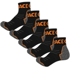 Merino Sock 5 Pack - Vibrant Orange - Rat Race Store