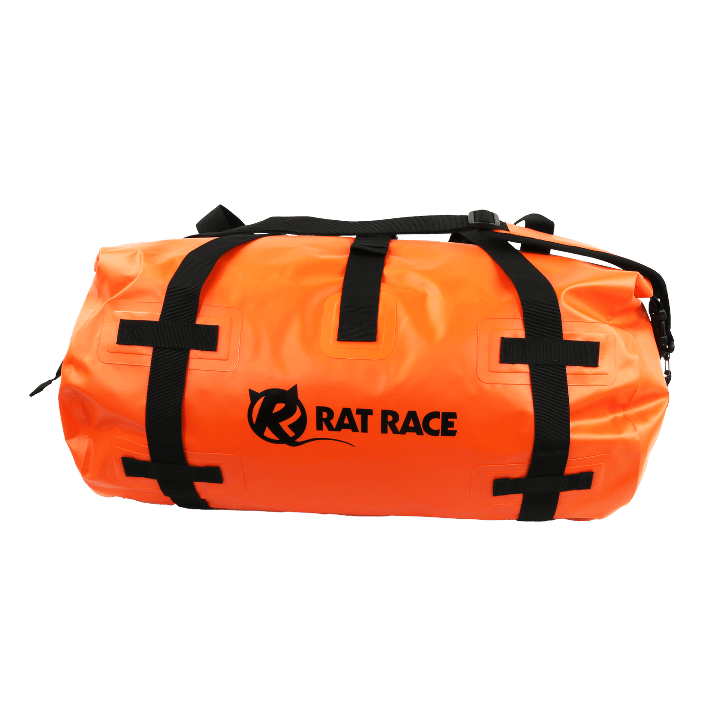 Transition 40 - Roll top 40L Waterproof Duffel Bag - Orange/Black