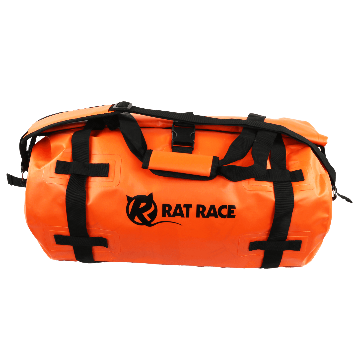 Transition 40 - Roll top 40L Waterproof Duffel Bag - Orange/Black