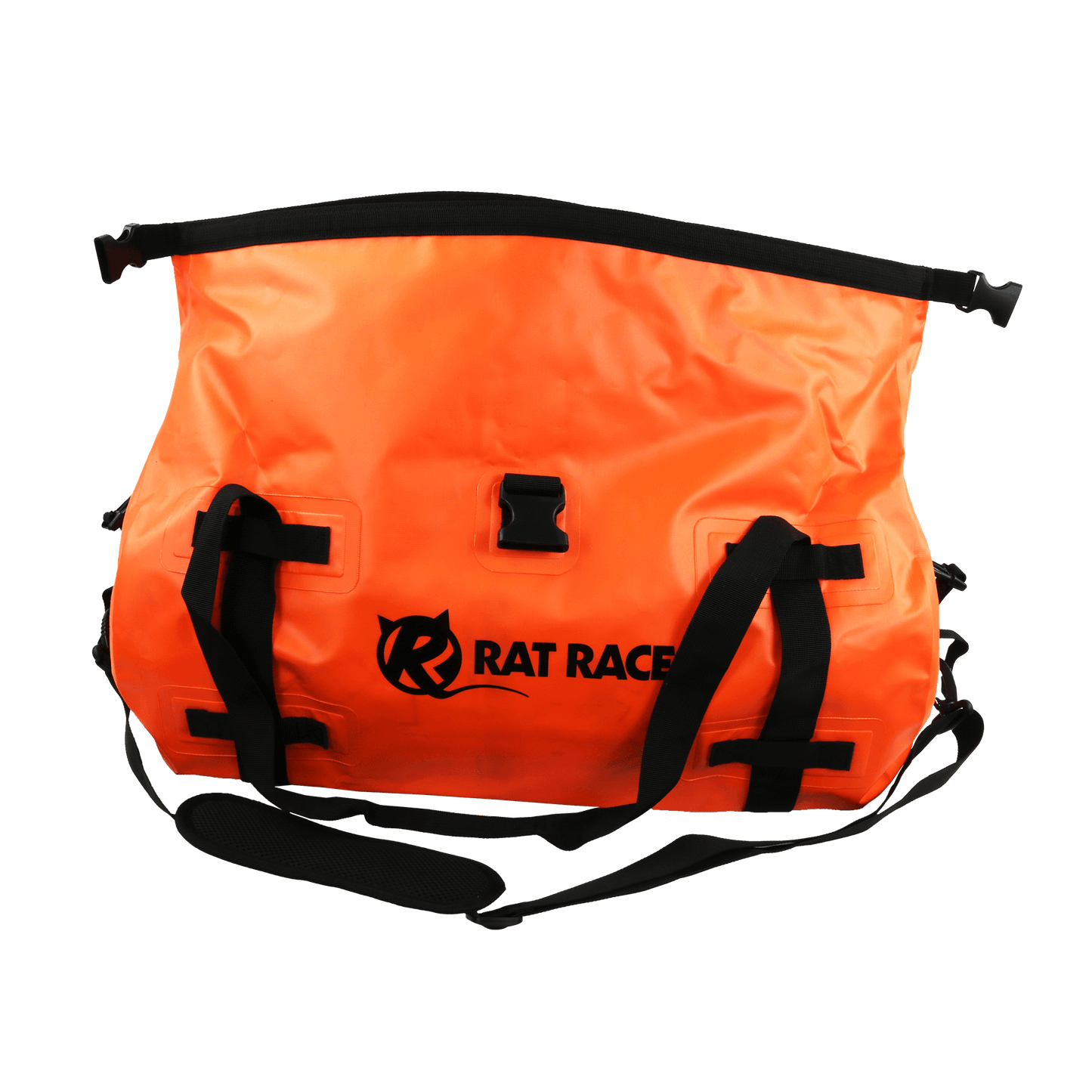 Transition 40 - Roll top 40L Waterproof Duffel Bag - Orange/Black