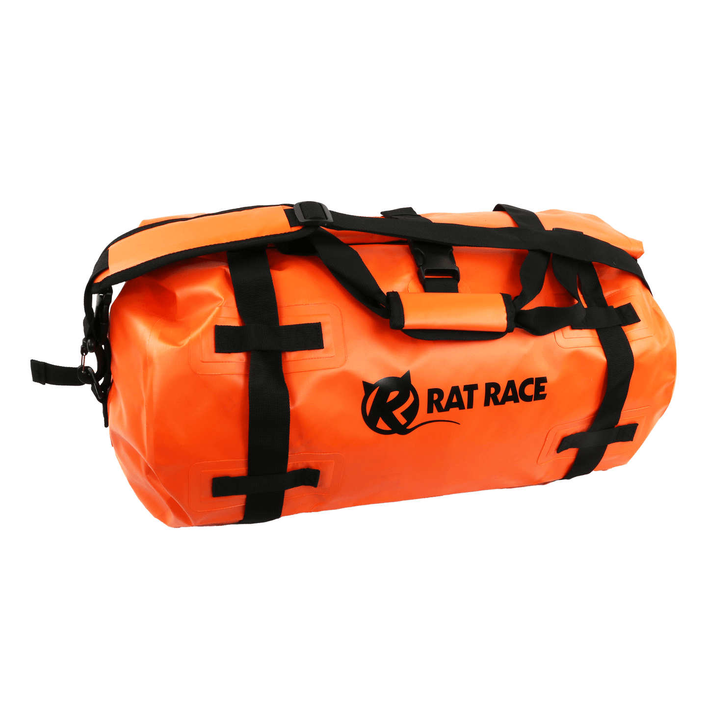 Transition 40 - Roll top 40L Waterproof Duffel Bag - Orange/Black