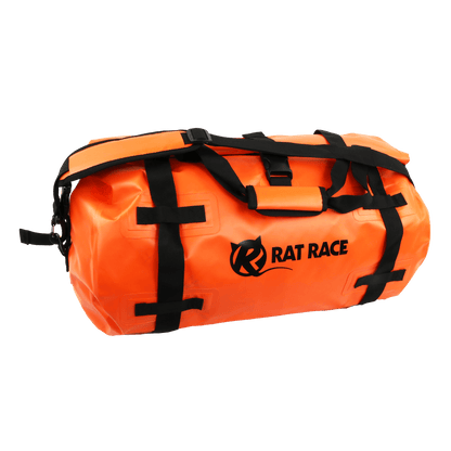 Transition 40 - Roll top 40L Waterproof Duffel Bag - Orange/Black