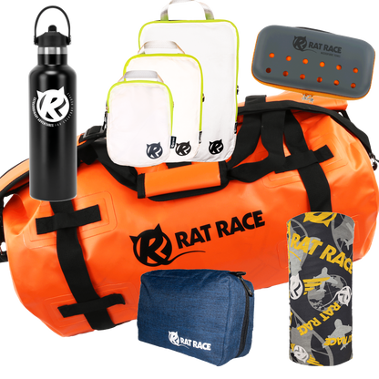 Duffle 40l Orange Spring Bundle